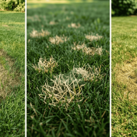 brown spot, dollar spot, and summer patch diseases